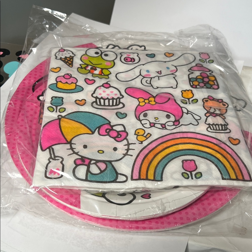 Colorful Cartoon Character Towel